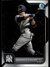 将图片加载到图库查看器,2022 Bowman Chrome Giancarlo Stanton #85 New York Yankees