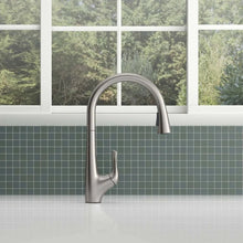 将图片加载到图库查看器,Kohler Pro-Function Kitchen Sink Kit With Vibrant Stainless Steel Faucet