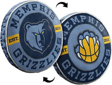 将图片加载到图库查看器,NBA Memphis Grizzlies 15" Cloud Pillow