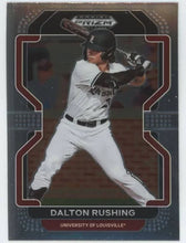 Load image into Gallery viewer, 2022 Panini Prizm Draft Pick Dalton Rushing #40 Louisville Cardinals