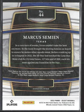 تحميل الصورة إلى عارض المعرض، 2022 بانيني سيليكت بلو ماركوس سيمين # 44 تكساس رينجرز