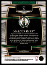 تحميل الصورة إلى عارض المعرض، 2021-22 Panini Select Marcus Smart Blue Prizm #32 Boston Celtics