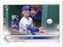 Load image into Gallery viewer, 2022 Topps Update Bobby Witt Jr RC #US187 Royals