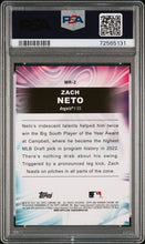 Load image into Gallery viewer, 2022 Bowman Draft #MR-2 Zach Neto Mood Ring PSA 9