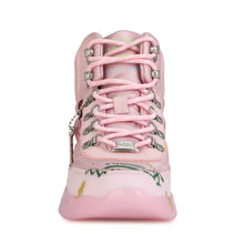 将图片加载到图库查看器,Von Dutch Women's Pink Puffer Shoe Size 6W - NEW