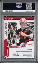 Load image into Gallery viewer, 2022 Panini Mosaic Brock Purdy Rookie Autograph Mosaic #RAM-BP San Francisco 49ers PSA GEM Mint 10