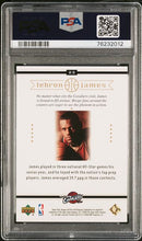 将图片加载到图库查看器,2003 Upper Deck LeBron James Box Set #23 PSA 9 Cleveland Cavaliers