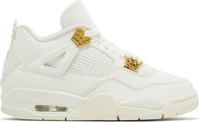 将图片加载到图库查看器,Jordan 4 Retro Metallic Gold New Size 7.5W
