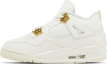 将图片加载到图库查看器,Jordan 4 Retro Metallic Gold New Size 7.5W