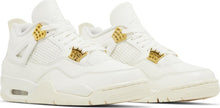 将图片加载到图库查看器,Jordan 4 Retro Metallic Gold New Size 7.5W