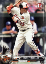 Load image into Gallery viewer, 2017 Bowman Manny Machado # 40 Baltimore Orioles