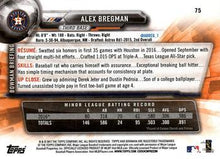 Load image into Gallery viewer, 2017 Bowman Alex Bregman  RC # 75 Houston Astros