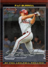 Load image into Gallery viewer, 2002 Bowman Chrome Pat Burrell # 64 Philadelphia Phillies