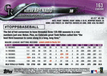 Load image into Gallery viewer, 2018 Topp Chrome Nolan Arenado #163 Colorado Rockies