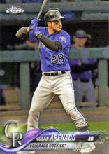Load image into Gallery viewer, 2018 Topp Chrome Nolan Arenado #163 Colorado Rockies