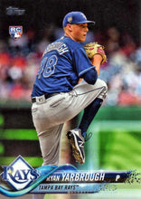 Load image into Gallery viewer, 2018 Topps Update Ryan Yarbrough RC #US90 Tampa Bay Rays
