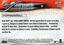 Load image into Gallery viewer, 2018 Topps Update Michael Brantley ASG #US148 Cleveland Indians