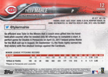 تحميل الصورة إلى عارض المعرض، 2018 Topp Chrome Pink Refractor Tyler Mahle RC #12 Cincinnati Reds