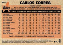 Load image into Gallery viewer, 2018 Topp Chrome 1983 Topps Baseball Carlos Correa 83T-5 Ho#USton Astros