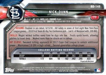 تحميل الصورة إلى عارض المعرض، 2018 Bowman Draft Nick Dunn FBC BD-149 St. Louis Cardinals