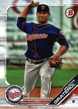 Load image into Gallery viewer, 2019 Bowman Prospects Br#USdar Graterol #BP-6 Minnesota Twins
