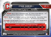 Load image into Gallery viewer, 2019 Bowman Prospects Ethan Hankins #BP-15 Cleveland Indians