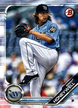 Load image into Gallery viewer, 2019 Bowman Prospects Brent Honeywell #BP-88 Tampa Bay Rays