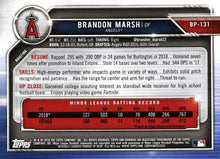 Load image into Gallery viewer, 2019 Bowman Prospects Brandon Marsh #BP-131 Angels