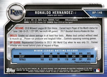 Load image into Gallery viewer, 2019 Bowman Prospects Ronaldo Hernandez #BP-146 Tampa Bay Rays