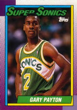 Load image into Gallery viewer, 1992-93 Topps Archives Gary Payton  #137 Seattle SuperSonics
