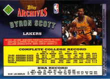 تحميل الصورة إلى عارض المعرض، أرشيف توبس 1992-93 بايرون سكوت #41 لوس أنجلوس ليكرز