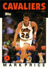 Load image into Gallery viewer, 1992-93 Topps Archives Mark Price  #85 Cleveland Cavaliers