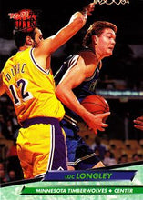 Load image into Gallery viewer, 1992-93 Fleer Ultra Luc Longley #111 Minnesota Timberwolves