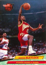 将图片加载到图库查看器,1992-93 Fleer Ultra Mookie Blaylock #221 Atlanta Hawks
