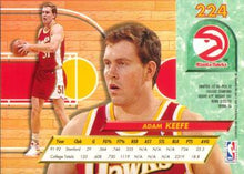 将图片加载到图库查看器,1992-93 Fleer Ultra Adam Keefe RC #224 Atlanta Hawks