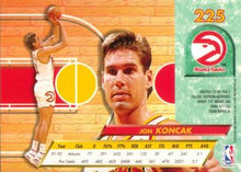 将图片加载到图库查看器,1992-93 Fleer Ultra Jon Koncak #225 Atlanta Hawks