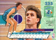 Load image into Gallery viewer, 1992-93 Fleer Ultra Kevin Lynch #233 Charlotte Hornets
