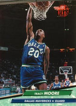 将图片加载到图库查看器,1992-93 Fleer Ultra Tracy Moore RC #248 Dallas Mavericks