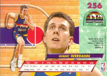 将图片加载到图库查看器,1992-93 Fleer Ultra Robert Werdann RC #256 Denver Nuggets