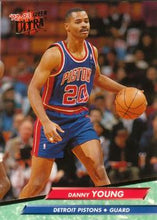 将图片加载到图库查看器,1992-93 Fleer Ultra Danny Young #260 Detroit Pistons
