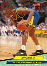 将图片加载到图库查看器,1992-93 Fleer Ultra Jeff Grayer #262 Golden State Warriors