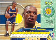 تحميل الصورة إلى عارض المعرض، 1992-93 Fleer Ultra Latrell Sprewell RC #266 Golden State Warriors