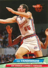 将图片加载到图库查看器,1992-93 Fleer Ultra Kiki Vandeweghe #282 Los Angeles Clippers