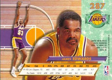 Load image into Gallery viewer, 1992-93 Fleer Ultra James Edwards  #287 Los Angeles Lakers