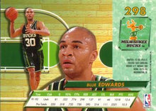تحميل الصورة إلى عارض المعرض، 1992-93 Fleer Ultra Blue Edwards #298 Milwaukee Bucks
