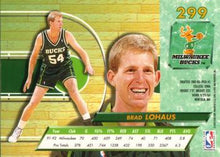 تحميل الصورة إلى عارض المعرض، 1992-93 Fleer Ultra Brad Lohaus #299 Milwaukee Bucks