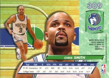 将图片加载到图库查看器,1992-93 Fleer Ultra Chris Smith RC #309 Minnesota Timberwolves