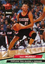 将图片加载到图库查看器,1992-93 Fleer Ultra Tracy Murray RC #345 Portland Trail Blazers