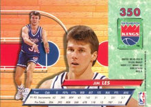 将图片加载到图库查看器,1992-93 Fleer Ultra Jim Les  #350 Sacramento Kings