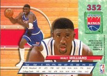 将图片加载到图库查看器,1992-93 Fleer Ultra Walt Williams RC #352 Sacramento Kings